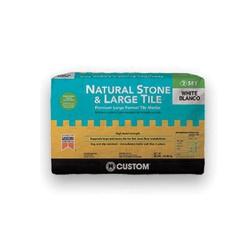 CUSTOM&reg; Natural Stone and Large Tile Premium Mortar