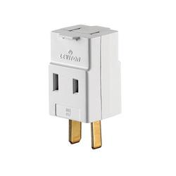 Leviton&reg; 2-Wire Non-Grounding Adapter