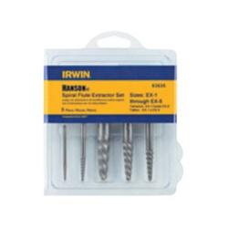 IRWIN&reg; Spiral Flute Screw Extractor Set