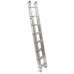 WERNER&reg; Multi-Section D-Rung Extension Ladder