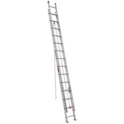 WERNER&reg; Multi-Section D-Rung Extension Ladder