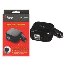 fuse&reg; USB Car and Wall Charger